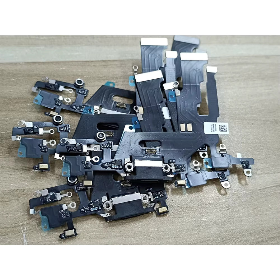 JIARUILA USB-C Schnellladegerät USB Dock Ladestation Port Board mit Mikrofon Flexkabel für iPhone 11 Pro Max in Schwarz oder Weiß - Bild 3