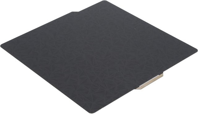 DIYelecs PEI Magnetische Flexible Stahlplatte für Bambu Lab P1P P1S X1C Drucker, Mattierte Oberfläche, Grau, 257 x 257 mm - Bild 1