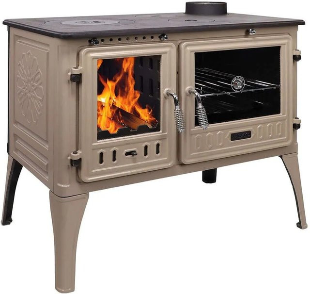 365 Küchenofen Cook Lite Beige Emailliert 8,5 kW - Bild 1