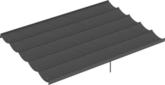 Outsunny Sonnensegel Arbor aus Polyester, Farbe: Dunkelgrau, B x L: 4 x 3 m - Bild 1