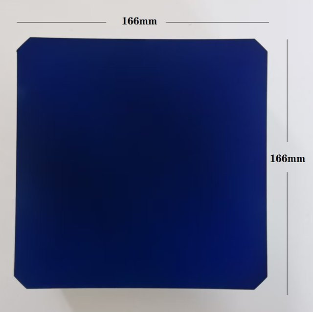 Sun Power Monokristalline Solarzellen Halbflexibel in Blau, 6,5 W, 0,6 V mit 25 % Effizienz - Bild 1