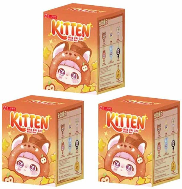Samuel Kitten Critter Lab Blind Box, Puppe Rucksack Anhänger, ab 14 Jahren - Bild 1