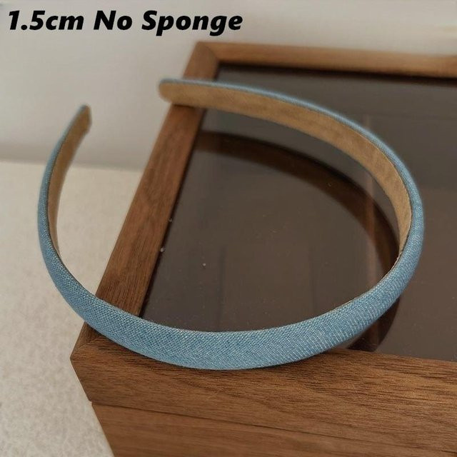 YULIN Stirnbänder Denim, Damen - Bild 1