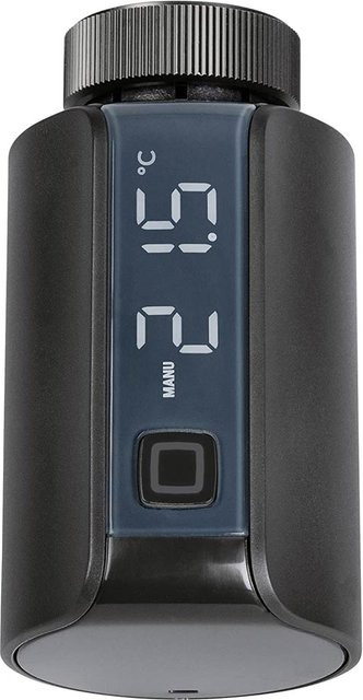 Homematic IP Funk Heizkörperthermostat Evo HmIP-eTRV-E-A in Anthrazit mit App-Steuerung und Smart Home Integration - Bild 1