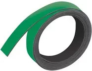 FRANKEN Magnetband grün aus Gummi, Breite: 1 cm, Länge: 1 m - Bild 1