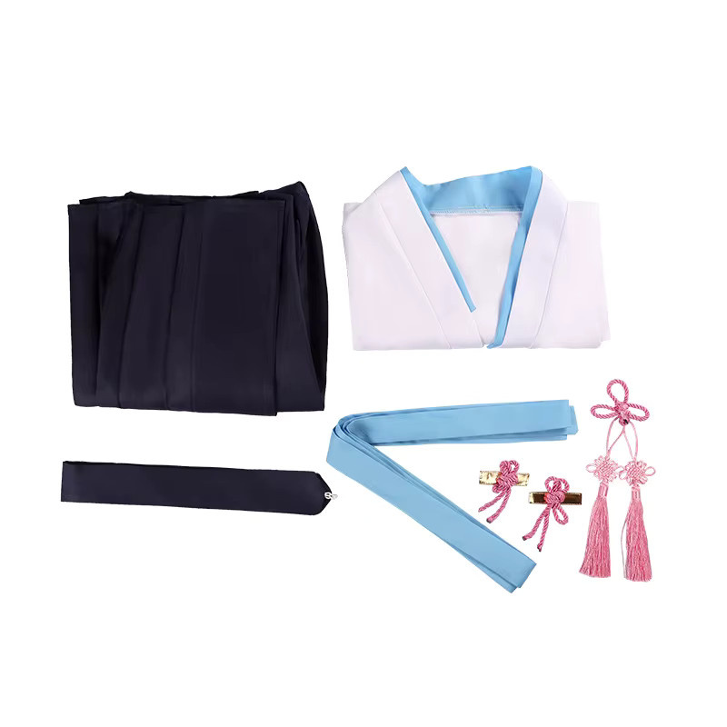 HHYRCOS Genshin Impact Ayaka Kamisato Cosplay Kostüm, Kendo-Kleidung, Damen - Bild 3