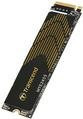 Transcend MTE245S SSD 1TB intern M.2 2280 PCIe 4,0 x4 NVMe mit integriertem Kühlkörper Schwarz - Bild 1