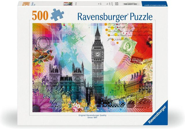 Ravensburger Grüße aus London, Puzzle, 500 Teile - Bild 1