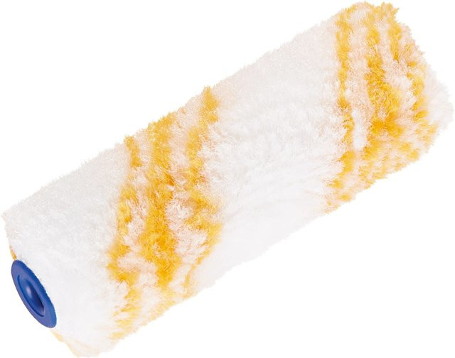 LUX-TOOLS Dispersionswalze Polyamid Glatt Weiß, 2 Stück, Breite: 10 cm - Bild 1