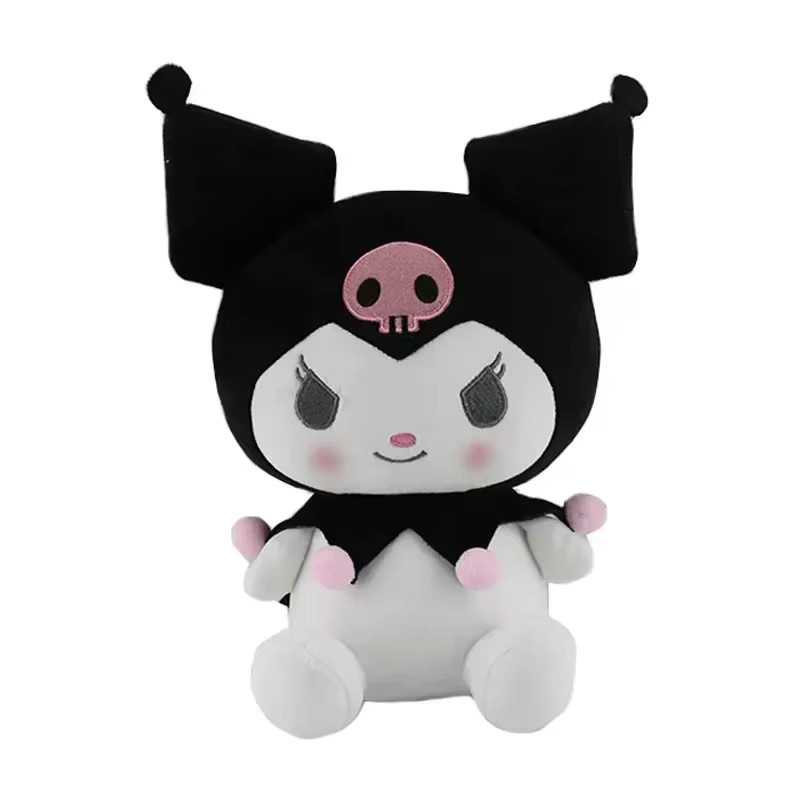 Sanrio Erdbeer-Kuromi & My Melody Plüschkissen, Stoffpuppe - Bild 3
