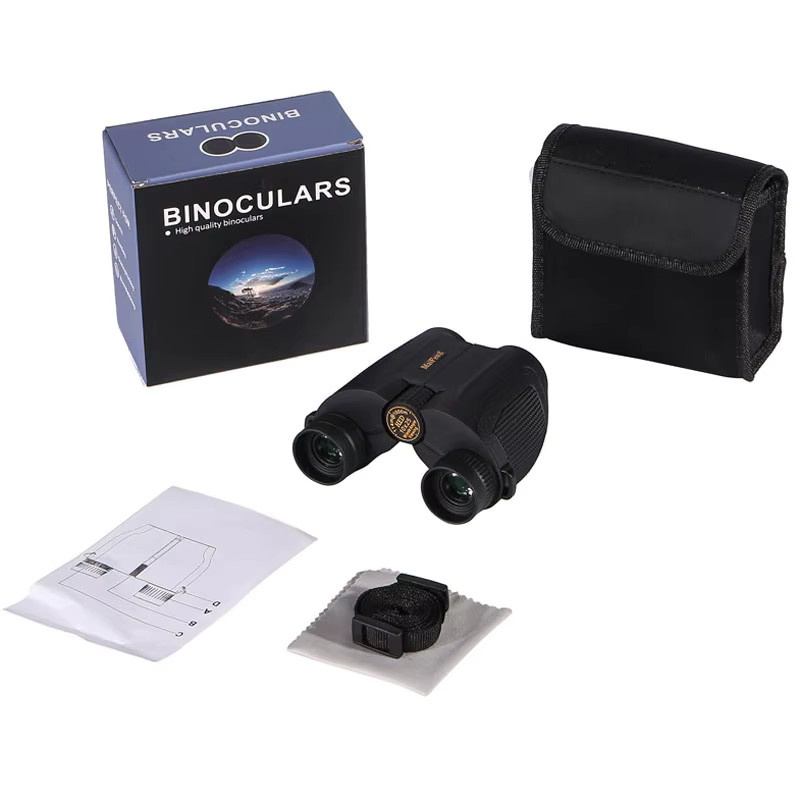 Maifeng Hochleistungs-Teleskop Fernglas 10x25 ED Weitwinkel mit Bak4 Optik in Schwarz - Bild 5