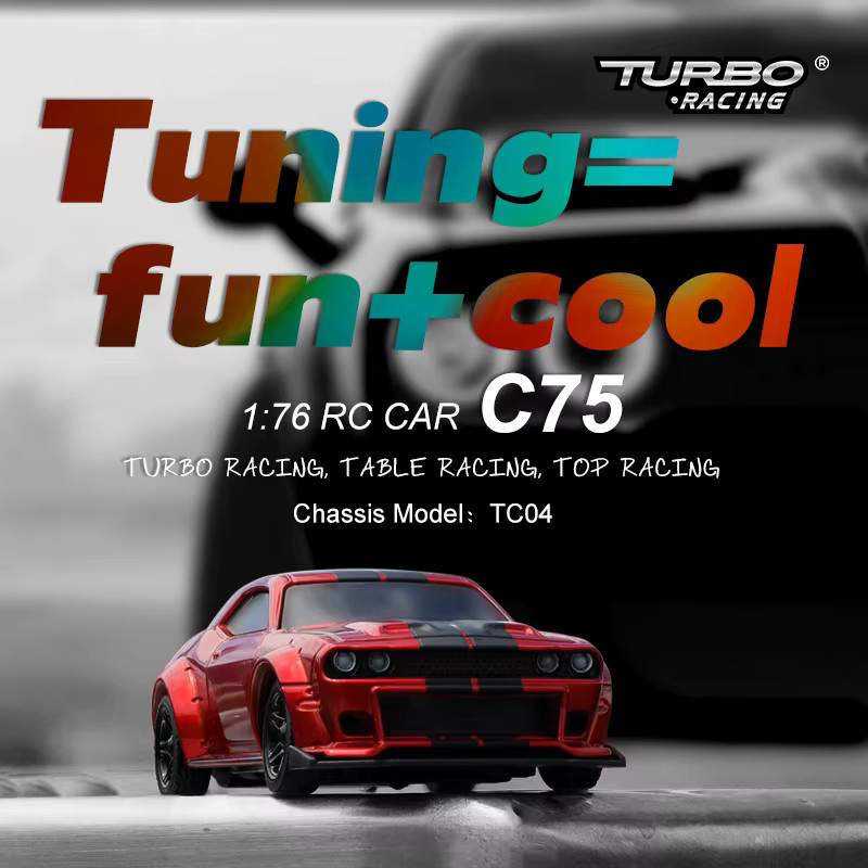 Turbo Racing C75 On Road RC-Autoradio, 1:76, ferngesteuert, RTR-Kit - Bild 5