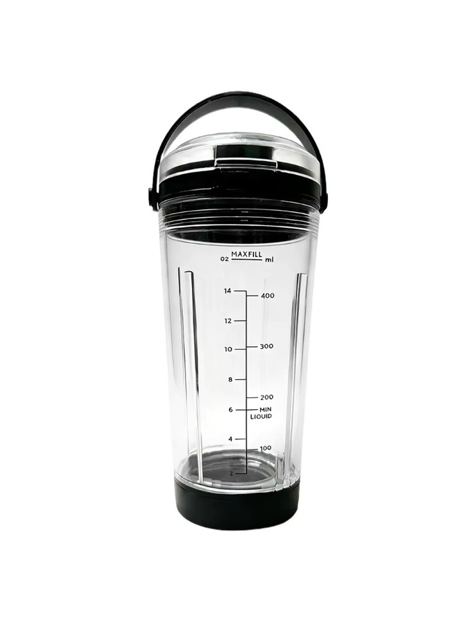 Ninja Mixerbecher für die Blast BC151BK/BC100-Serie, tragbarer Mixer für Shakes und Smoothies, transparent, BPA-frei - Bild 6