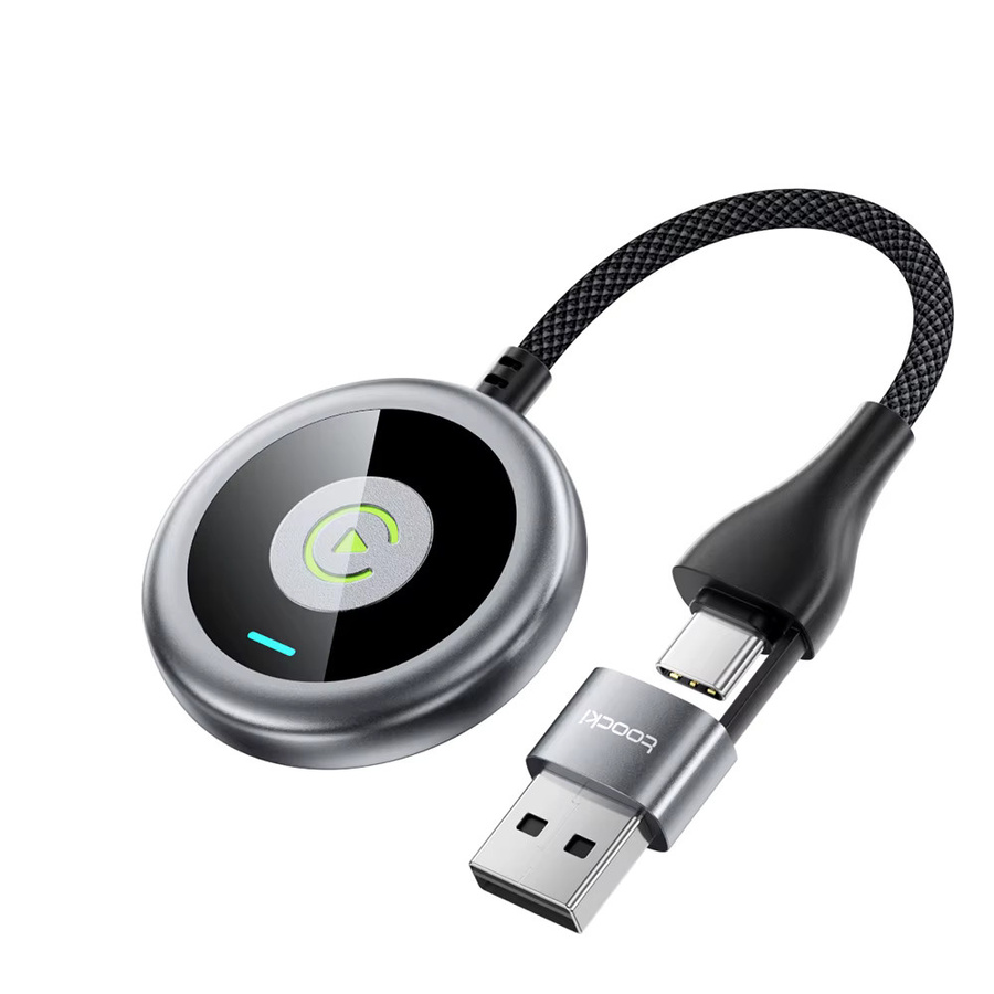 Toocki Wireless CarPlay Adapter mit Bluetooth 5.0 in Silber für Audi, BMW, Toyota und Ford - Bild 6