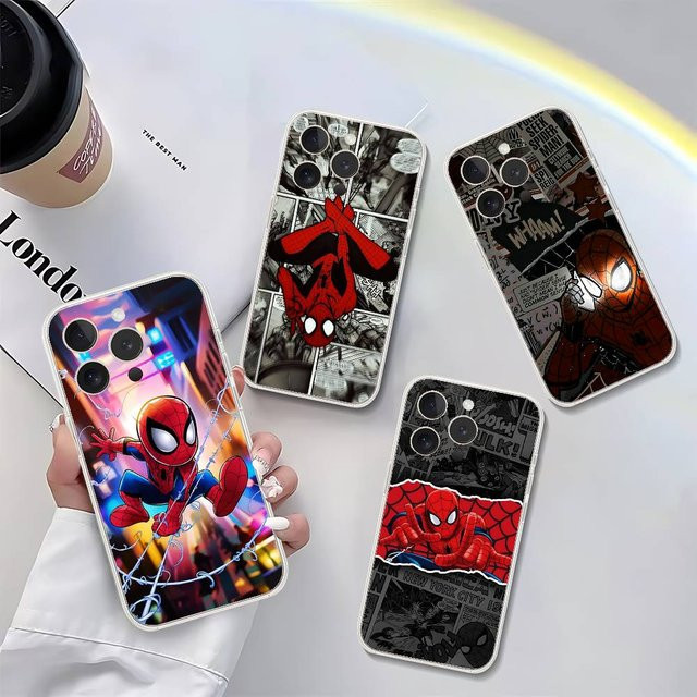 Mesuca Handyhülle Cool-S-Spider-M-Man für iPhone, transparente Abdeckung, mehrfarbig - Bild 1