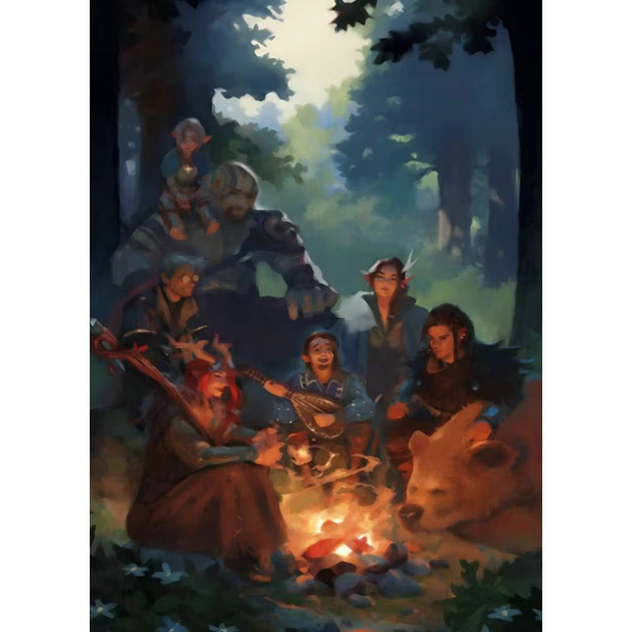 Baldurs Gate 3 Poster selbstklebender Papierdruck Multicolour - Bild 7