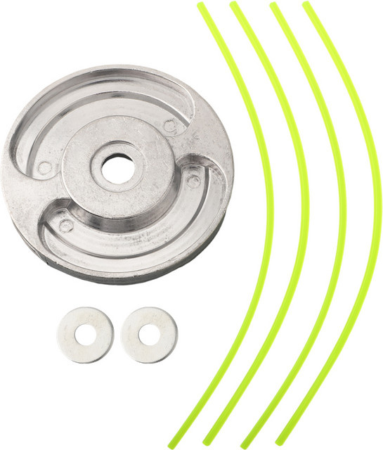 Vibratite Universal Trimmerkopf aus Aluminiumlegierung in Silber für Rasenmäher und Gartengeräte - Bild 1