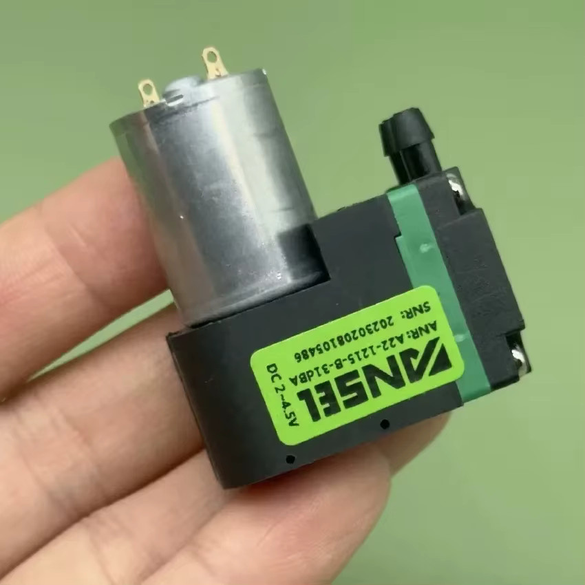 ANSEL DC 2 Micro 130 Kolben Membran Luftpumpe als Mini Saug- und Vakuumpumpe für Luft- und Gaserkennung sowie Probenahme - Bild 2