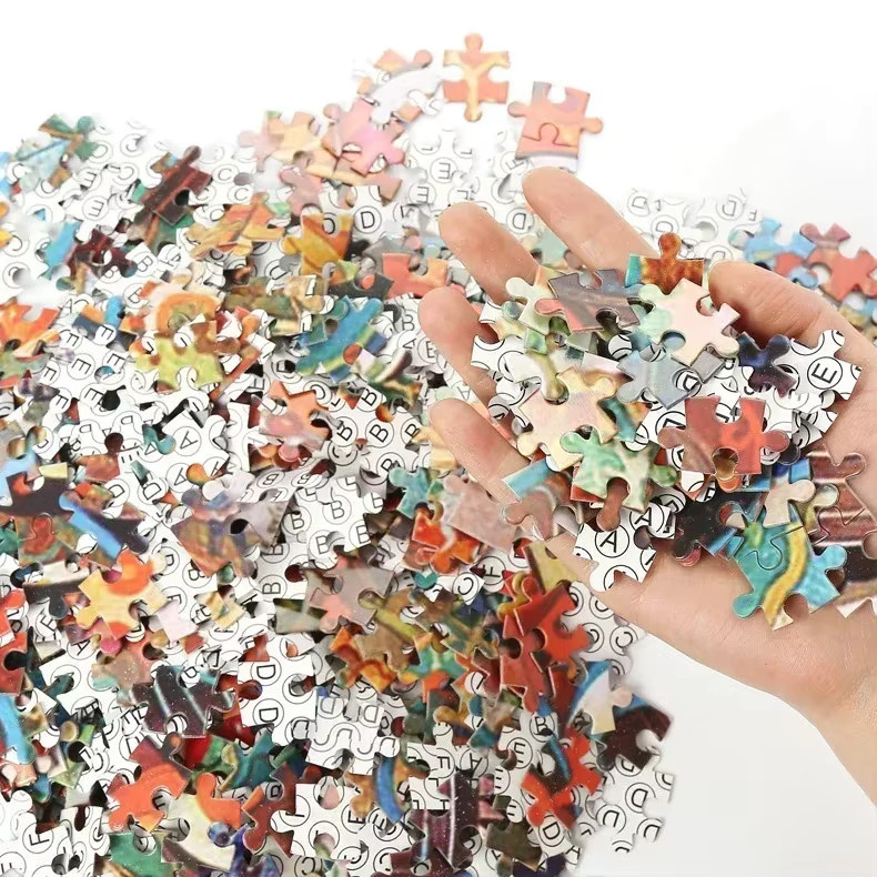 MaxRenard Landschaft Berühmte Malerei Puzzle, 1000 Teile, Natur, Bunt / Mehrfarbig - Bild 2