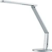Hansawerke LED Vario Plus Schreibtischleuchte in Silber mit USB-Ladefunktion, dimmbar und höhenverstellbar - Bild 1