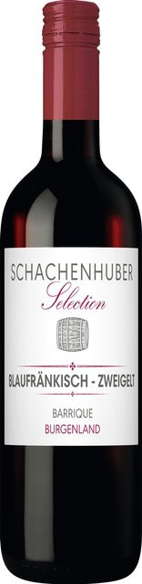 Schachenhuber Blaufränkisch Zweigelt Barrique Rotwein trocken 2022 0,75 l - Bild 1
