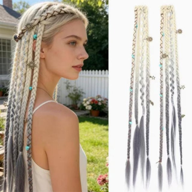 Global Beauty Box Braids Perücke, Damen - Bild 1