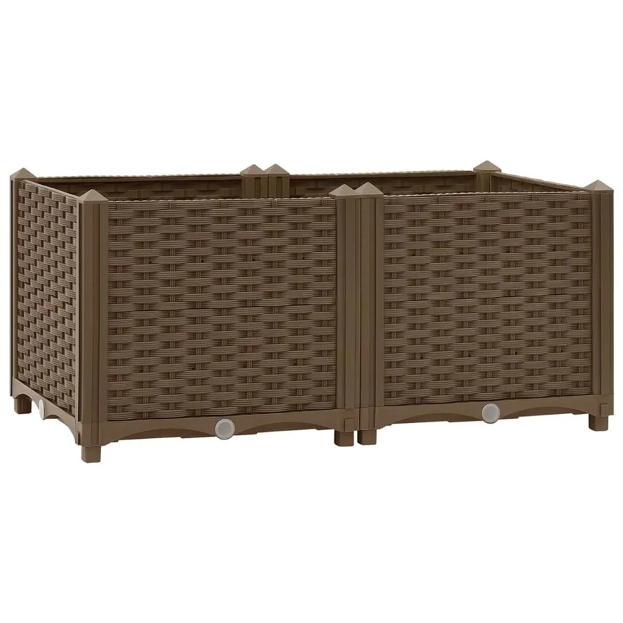 Hochbeet furnicato aus Polypropylen B/T/H: 80 x 40 x 38 cm - Bild 2
