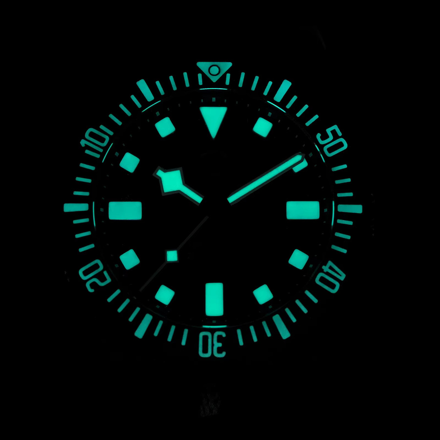Watchdives Taucheruhr Titan, Quarz, 40 mm, Herren, Saphirglas, Textil/NATO - Bild 3