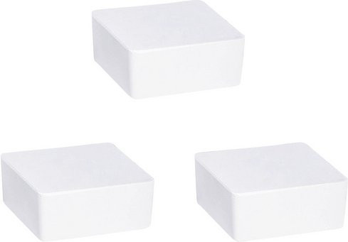 WENKO Raumentfeuchter Cube, 3er-Set, weiss, B/H: 12 x 12 cm - Bild 1