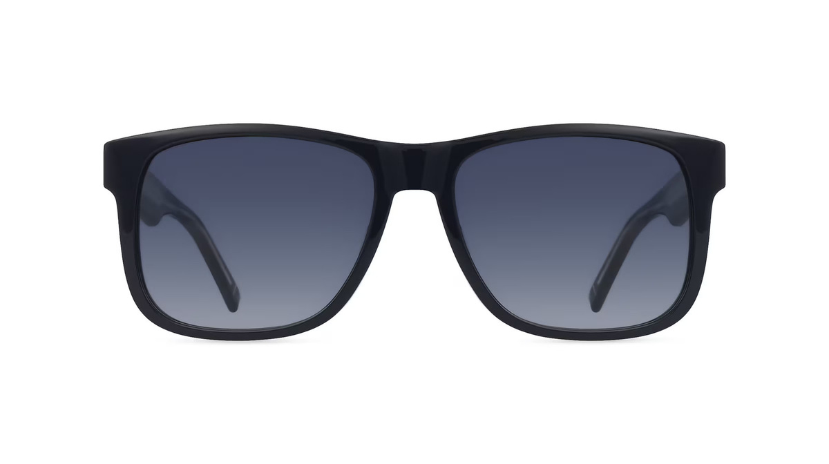Tommy Hilfiger TH 2073/S Sonnenbrille, Vollrand, Quadratisch, Acetat, Herren, blau - Bild 1