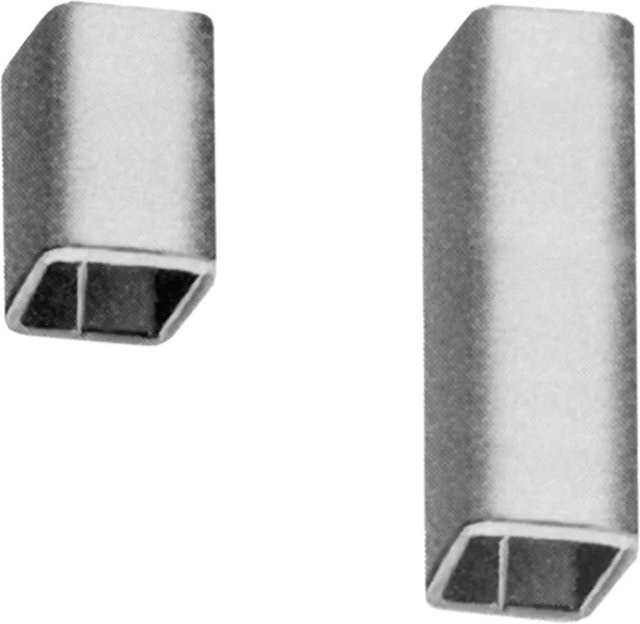 Reduzierhülse Bever Silber 10/8 mm - Bild 1