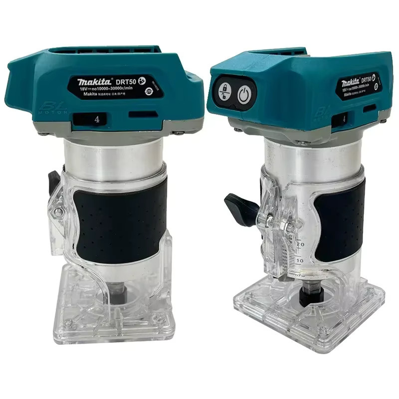 Makita DRT50 18V LXT Akku-Trimmer in Petrol, bürstenloser Motor, professionelles wiederaufladbares Schlitz- und Fräswerkzeug sowie Kantenschneider - Bild 3