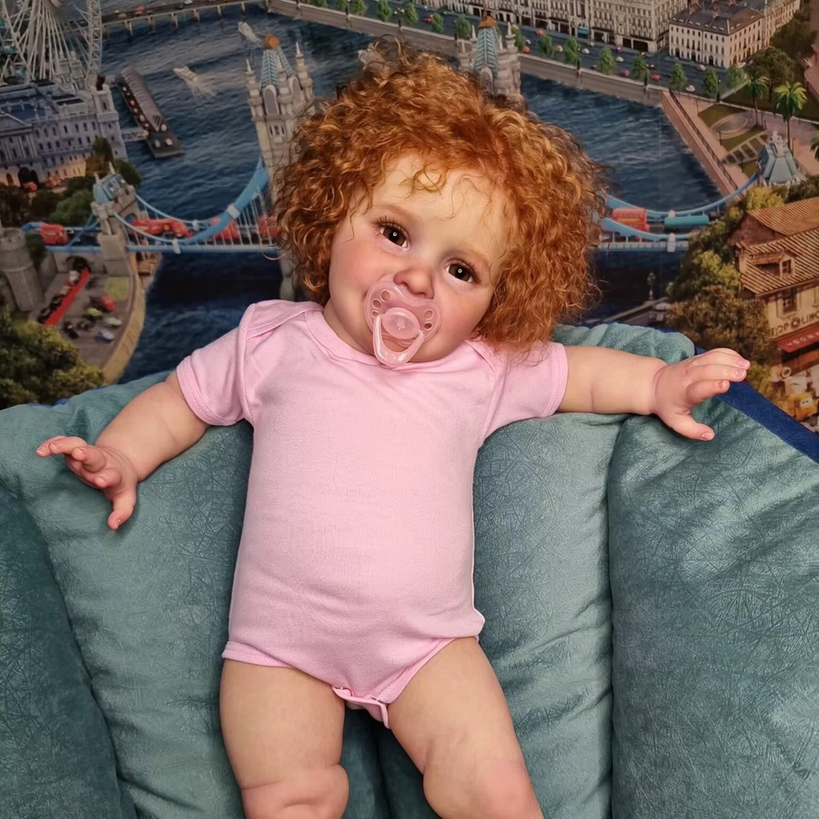 NPK Zoe Reborn Kleinkind-Puppe, Mädchen-Babypuppe, 26-Zoll, ab 14 Jahre - Bild 1