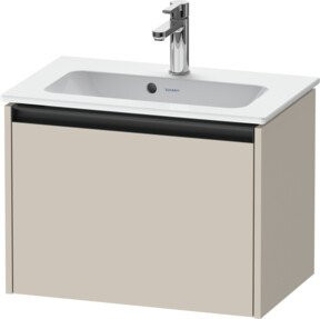 Duravit Waschtischunterschrank Ketho.2 Compact, Farbe: Tau matt, 1 Auszug, wandhängend, B/T/H: 61 x 39 x 44 cm - Bild 1