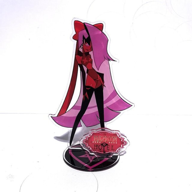 Yiran toy 1 Hazbin Hotel Helluva Boss Vaggie Acrylfiguren, Set, 15cm, ab 14 Jahren - Bild 1