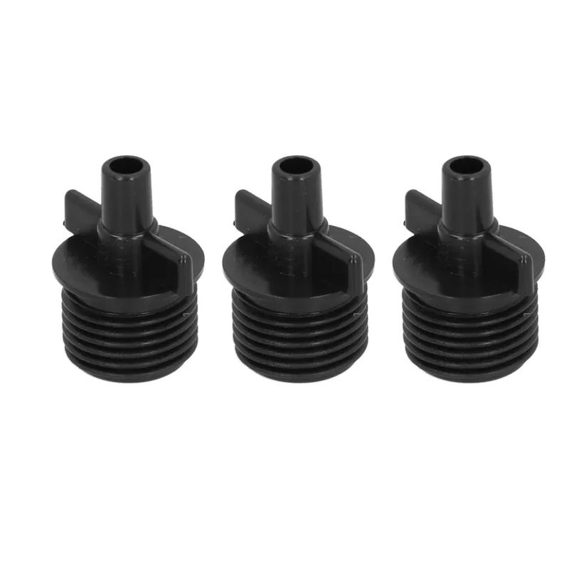 50er Set Flache Anschlussstücke G1/2 mit 7,5mm Außengewinde für G-Typ Sprühdüsen und Bewässerungssysteme aus Kunststoff - Bild 5