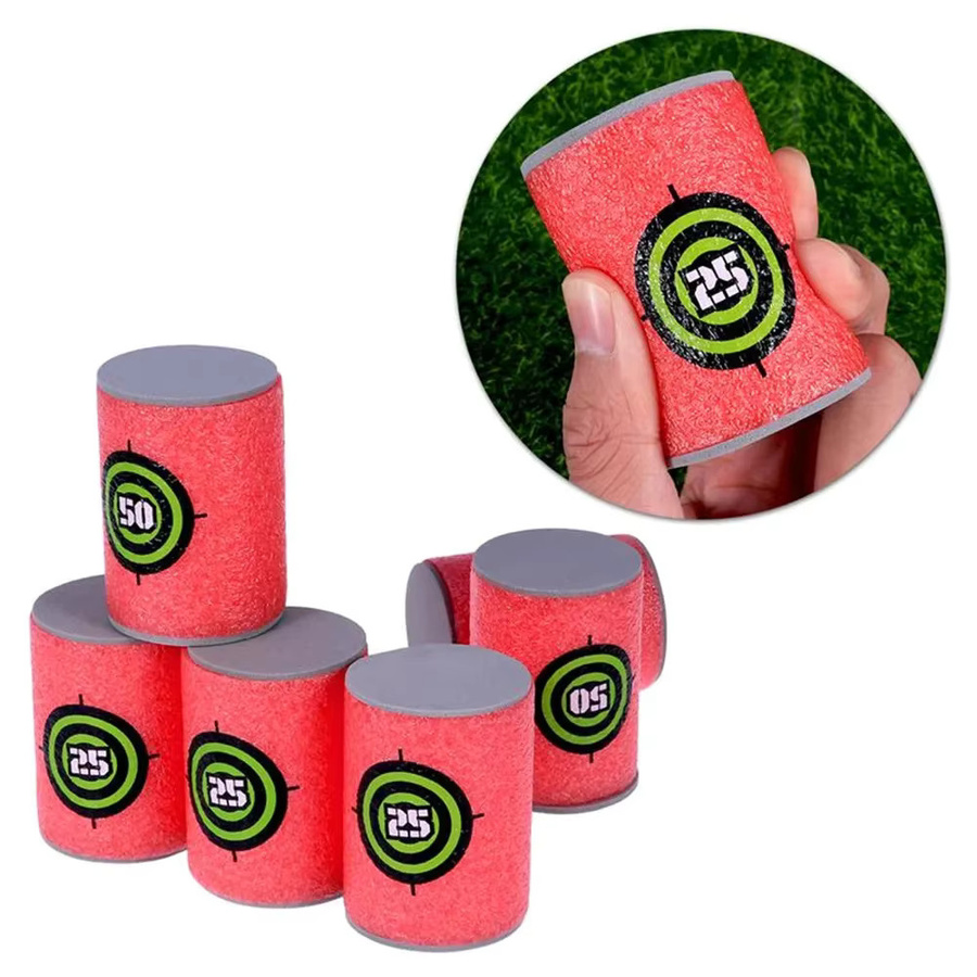 Nerf Ziel Dosen, Zubehör, 6-teiliges Set, Bunt / Mehrfarbig - Bild 2