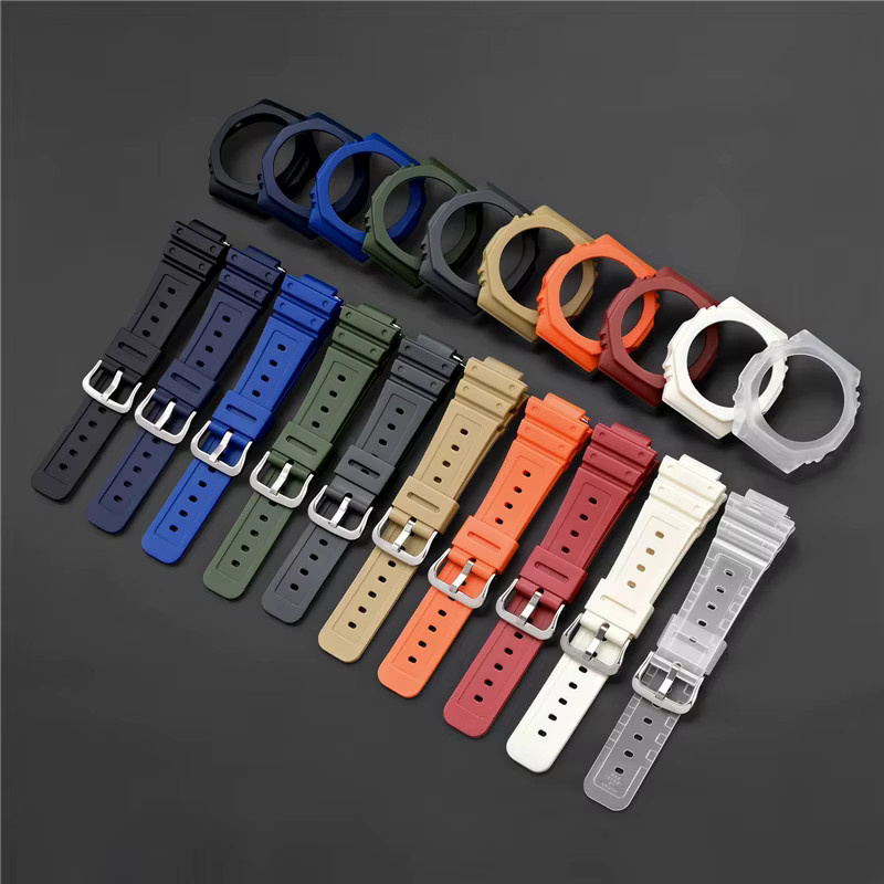 Casio Uhrenarmband, Harz, Kautschuk, Herren - Bild 2