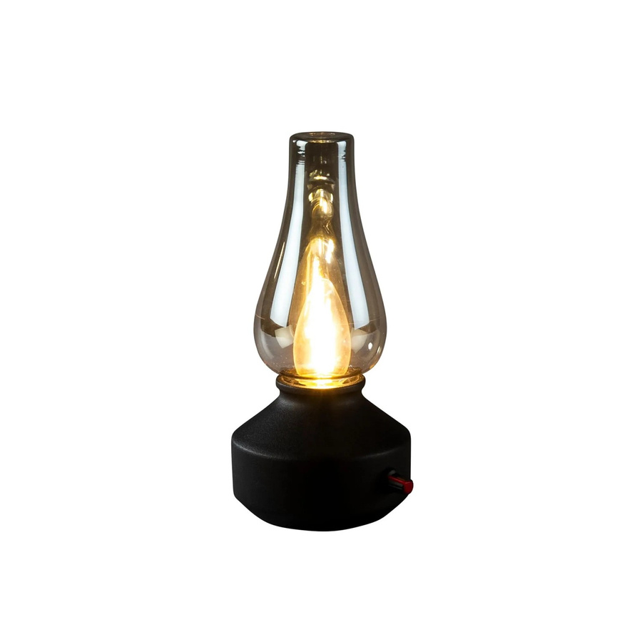 Konstsmide Akku-Tischleuchte LED Schwarz B/T/H: 24,5 x 11 x 13 cm - Bild 2