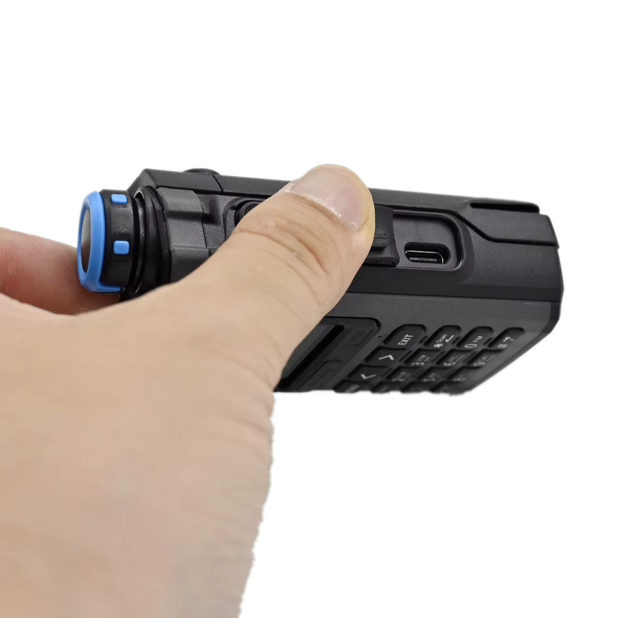 Quansheng UV-K1 Mini Walkie-Talkie in Schwarz mit AM/FM, USB-C und 1400mAh Akku - Bild 2
