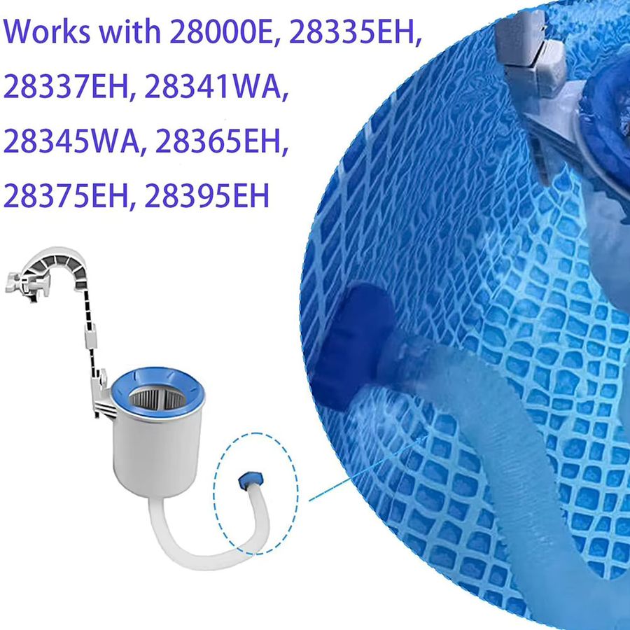 Intex Pool Adapter Wandhalterung für Oberfläche Skimmer und Schlauchanschluss als Schwimmbad Zubehör für Outdoor Pools - Bild 3