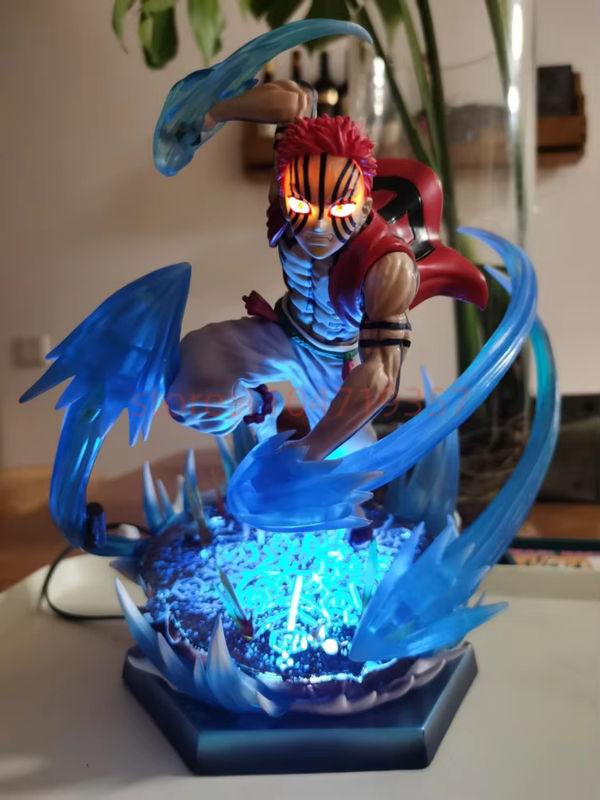 Bandai Akaza Action Figur aus Demon Slayer Kimetsu no Yaiba, mehrfarbige PVC Modellfigur mit Lichtfunktion - Bild 4