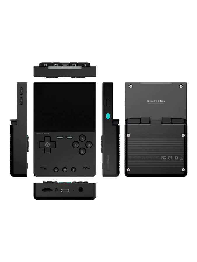 TRIMUI BRICK Handheld-Spielkonsole mit 400PPI IPS-Display, Linux-Betriebssystem und LED-Beleuchtung in Purple oder Black - Bild 4