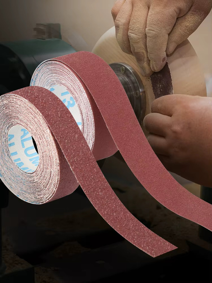 XCAN Schleifpapierrolle als Schmirgelleinenrolle für Polierstifte, Breite: 25 mm, Länge: 6 m, verschiedene Körnungen von 80 bis 600 - Bild 7