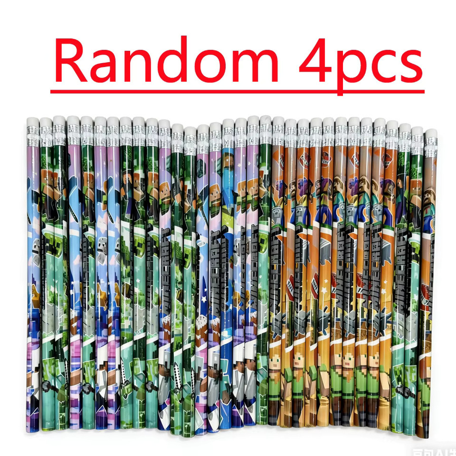 Bandai Minecraft 2B Bleistifte aus Holz in Multicolour für Kinder - Bild 2