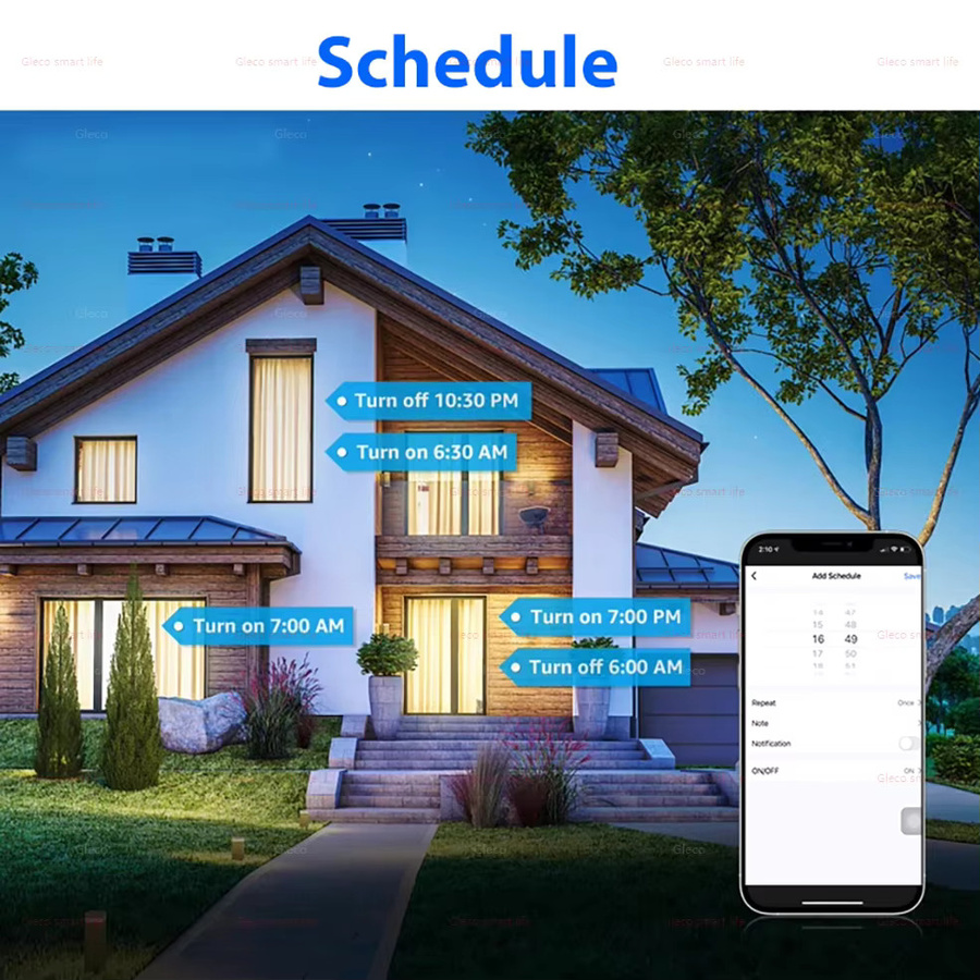 Tuya Smart WiFi LED Glühbirne E27 RGBCW mit 15W oder 20W, kompatibel mit Alexa und Google Assistent - Bild 4