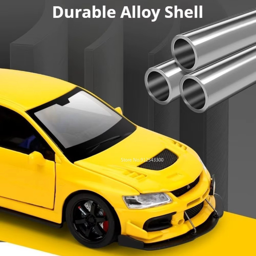 RMZ city Lancer EVO IX Rennwagen-Modell, 1:32 Maßstab, mit Licht und Sound - Bild 4