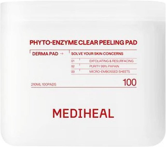 MEDIHEAL Phyto-Enzym Clear Peeling Pad, 170 ml, mit Enzymen - Bild 1