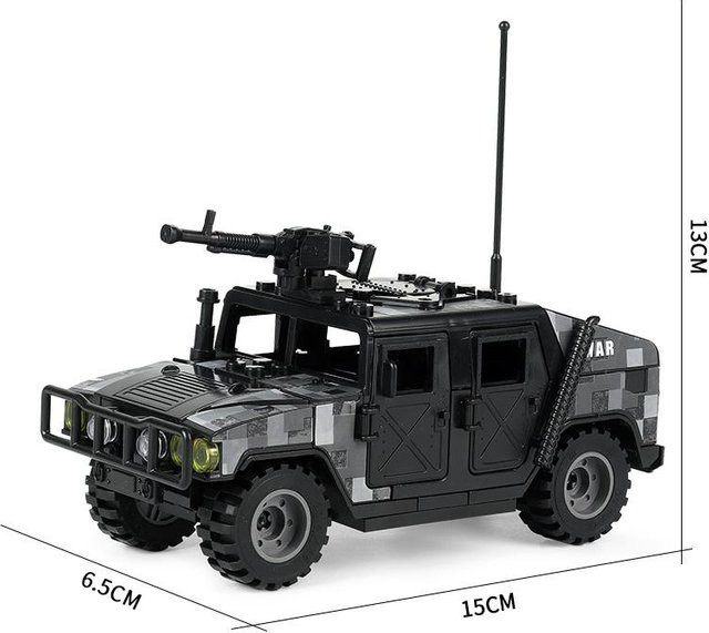 Wilde Früchte Militär Modell Gepanzertes Fahrzeug, Baustein Spielzeug, ab 14 Jahre - Bild 1