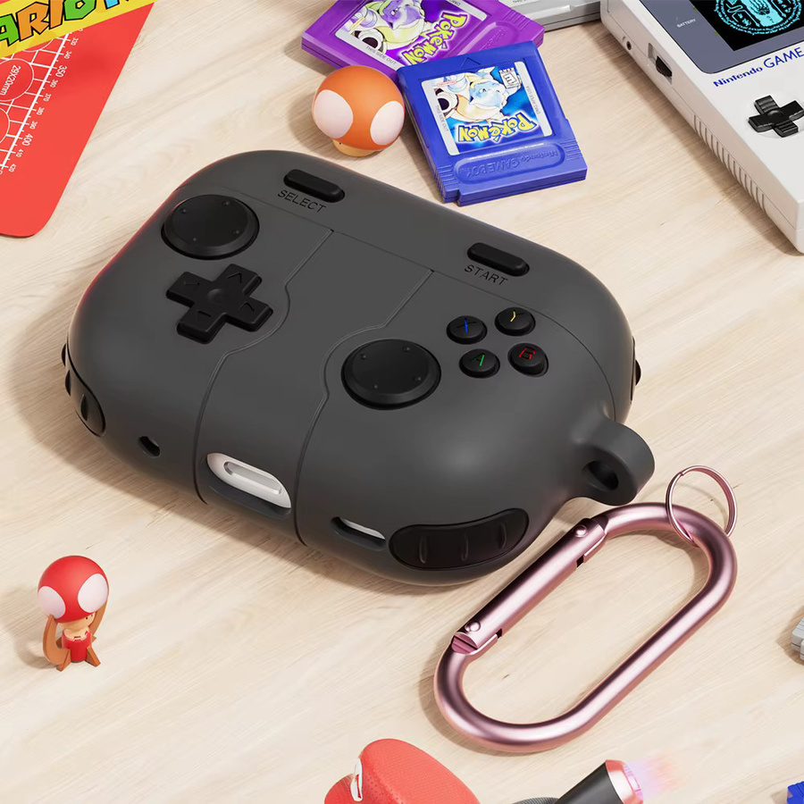 Silikon Schutzhülle im Spielkonsolen-Design für Apple AirPods Pro 3 2026, AirPods 4, 3, 1, 2 und Pro 2 Ladehülle - Bild 3
